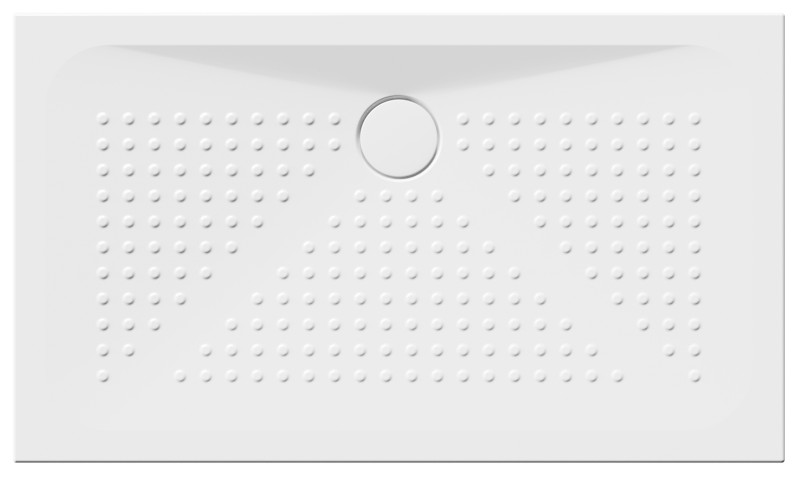 Keramická sprchová vanička, obdélník 120x70x4cm, bílá ExtraGlaze 47120711