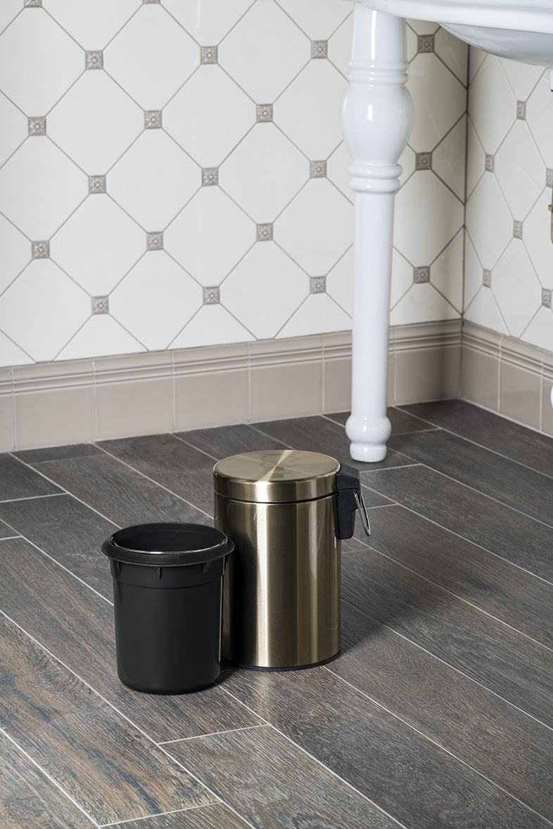 Odpadkový koš 3L, bronz XJ011