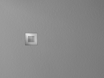 MITIA sprchová vanička z litého mramoru, obdélník 120x70cm, šedá PMS12070