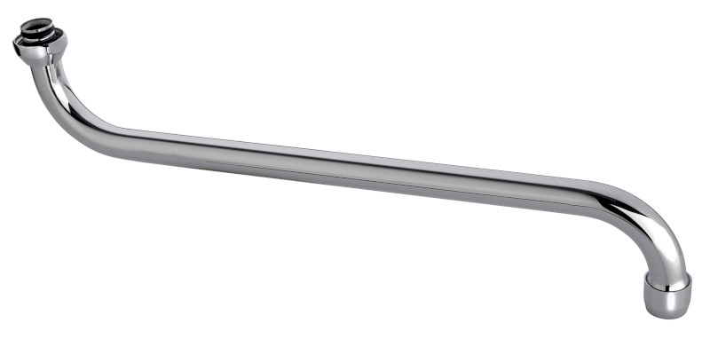 Universální výtokové ramínko k baterii, 350mm, typ-S, chrom 15S140