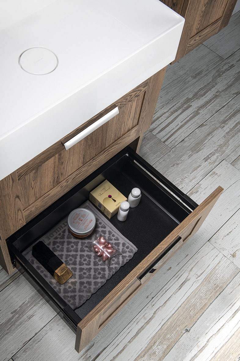 AMIA umyvadlová skříňka 59x60x45cm, dub Collingwood AM060-1919