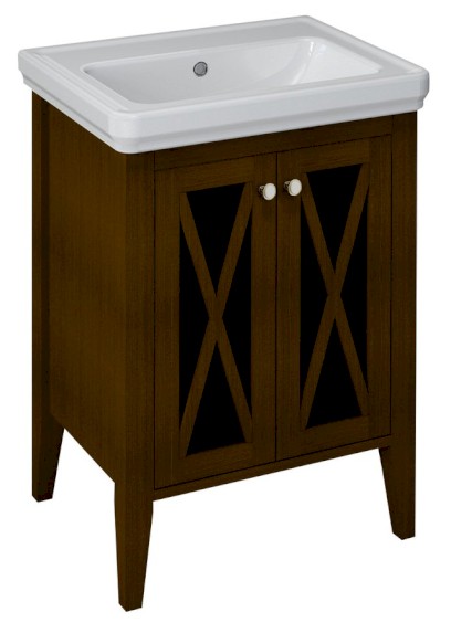 CROSS umyvadlová skříňka 55x81x43cm, buk CR360