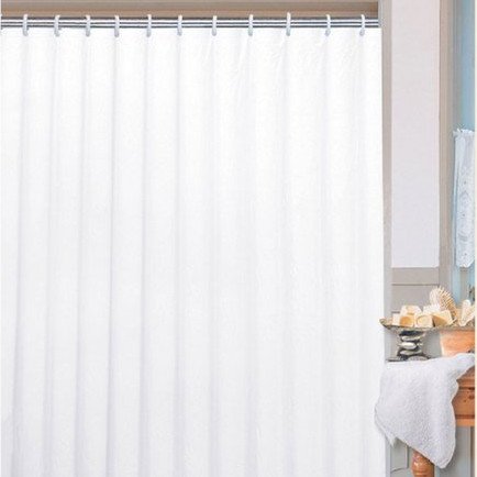 UNI sprchový závěs 120x200cm, vinyl, bílá 131111