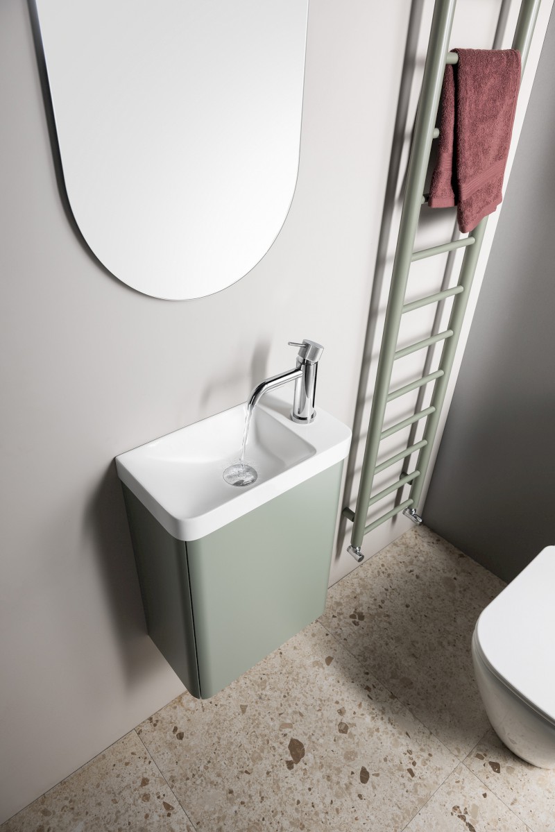 ZORBA umyvadlová skříňka 39x50x21,5cm, antracit matný LT113-3434