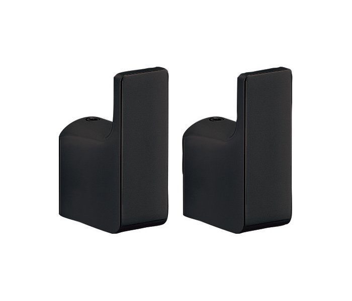 PIRENEI háček, balení 2ks, černá mat PI2714