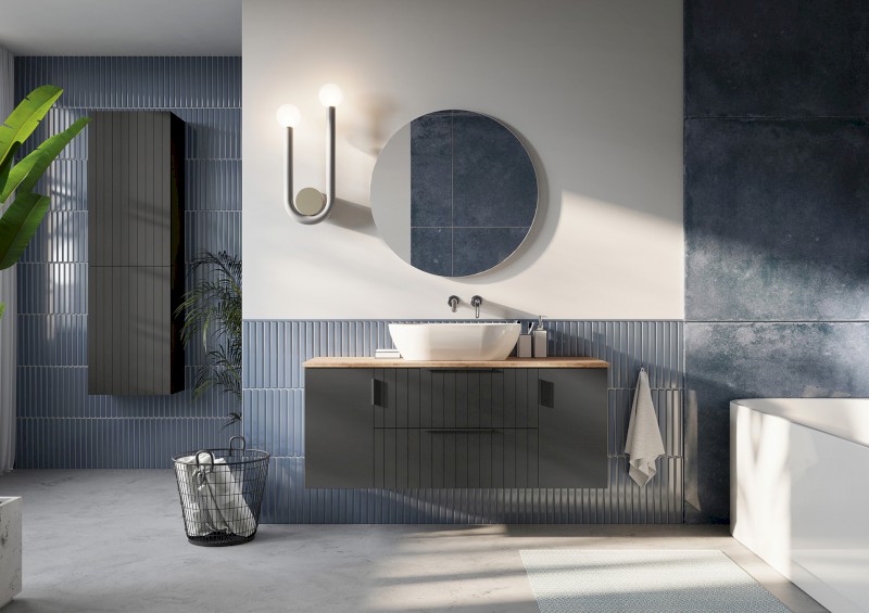 ESPACE STRIP skříňka 50x172x32cm, 2x dvířka, levá/pravá, carina ESC450-4141S