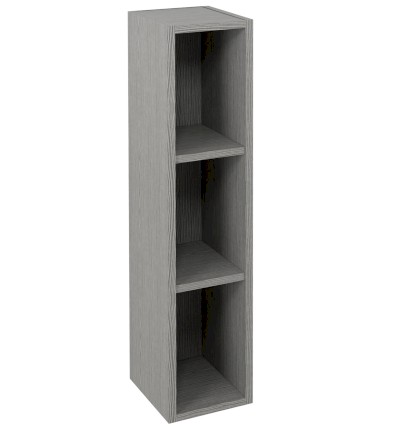 ESPACE otevřená policová skříňka 20x94x22cm, dub stříbrný ESC130-1111