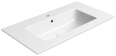 PURA keramické umyvadlo Slim 82x46cm, bílá ExtraGlaze 8885111