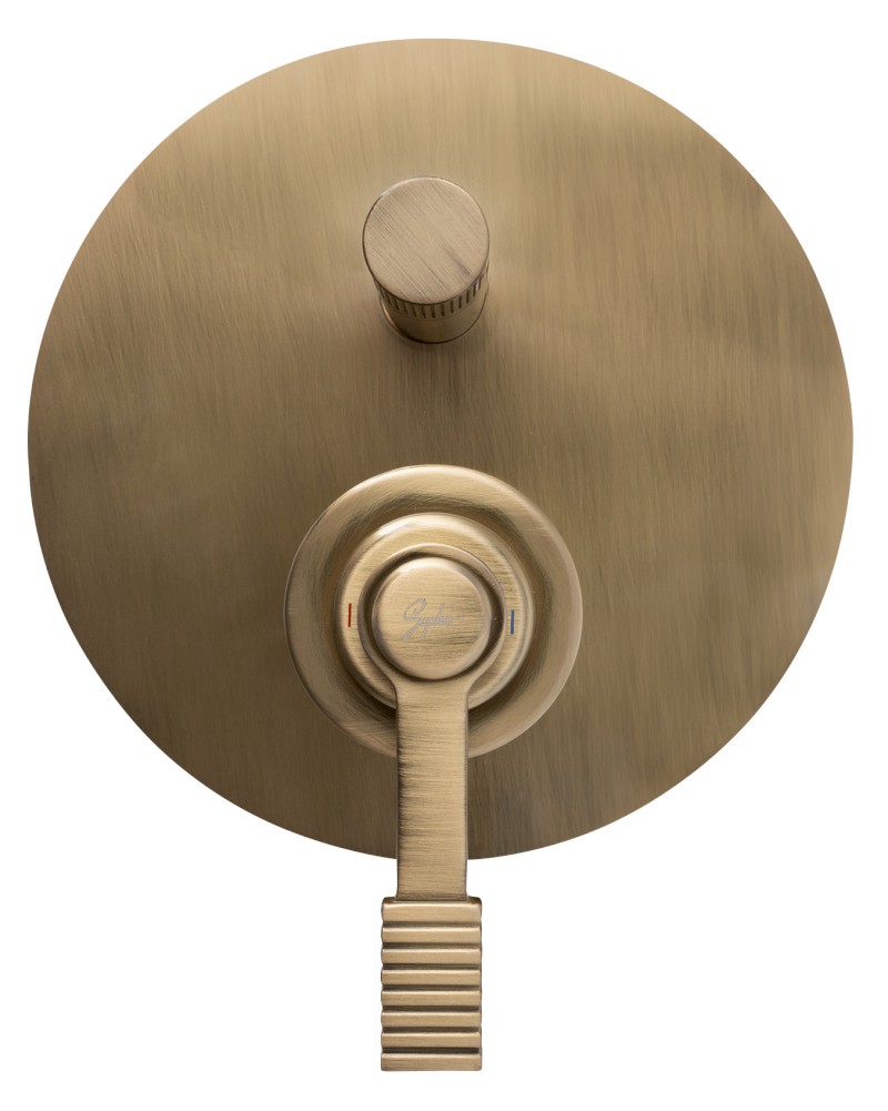 VERSI podomítková sprchová baterie, 2 výstupy, bronz RV042/18