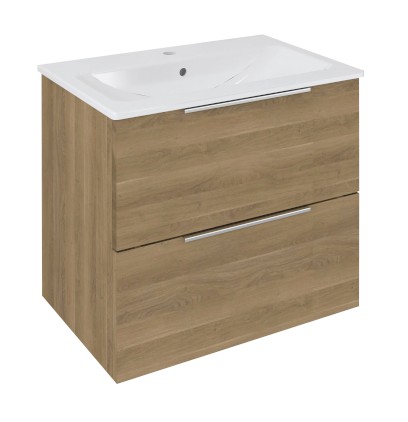 CIRASA umyvadlová skříňka 58x54x39cm, dub cuneo CR592-2525