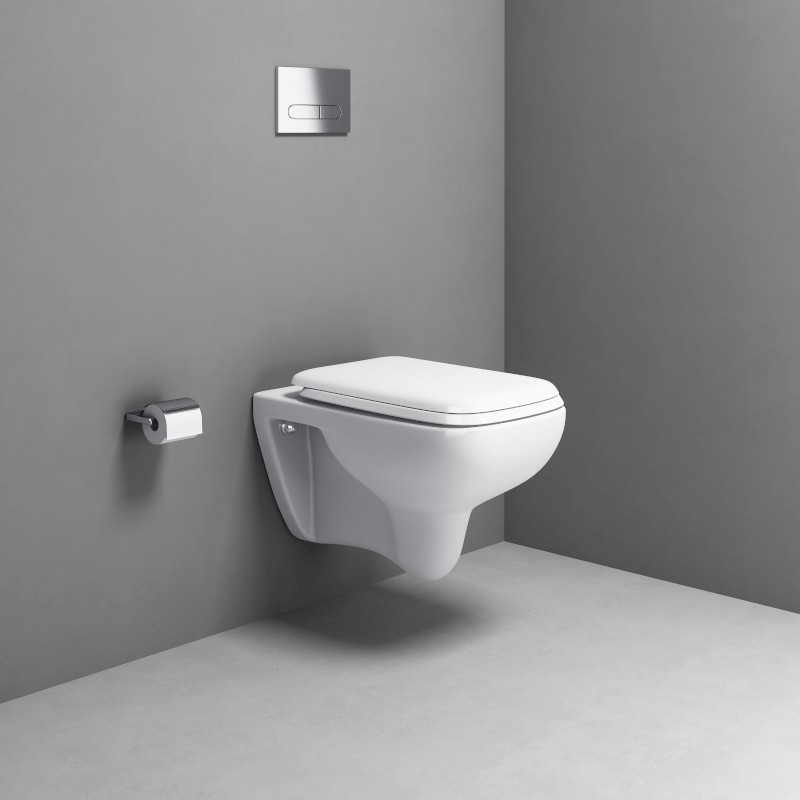 SPAZIA závěsná WC mísa 34x53cm, bílá NP505