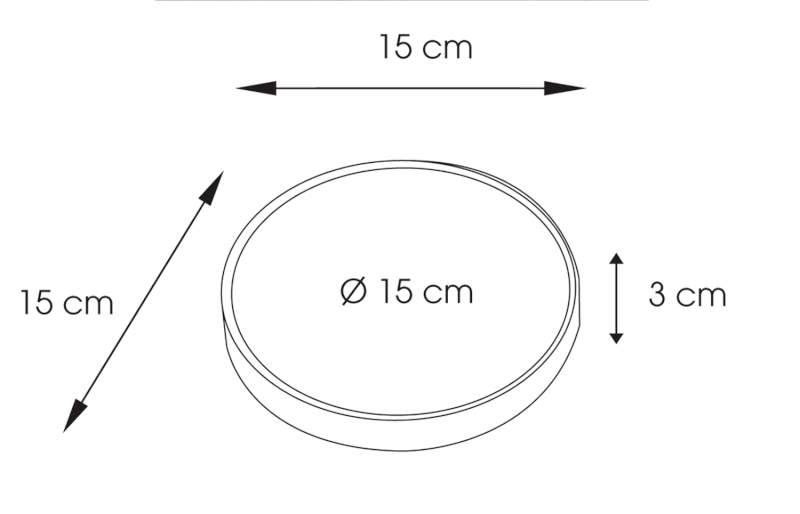 Kosmetické zrcátko s přísavkami, Ø 150mm, chrom CO2020