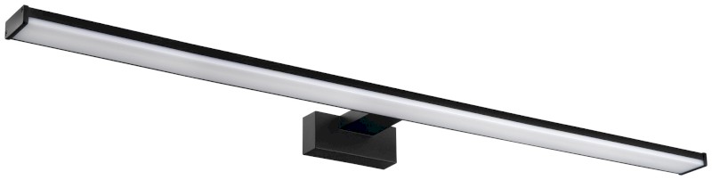 CHICAGO MAX LED svítidlo, 780x120mm, 15W, 230V, IP44, plast, černá mat AU473