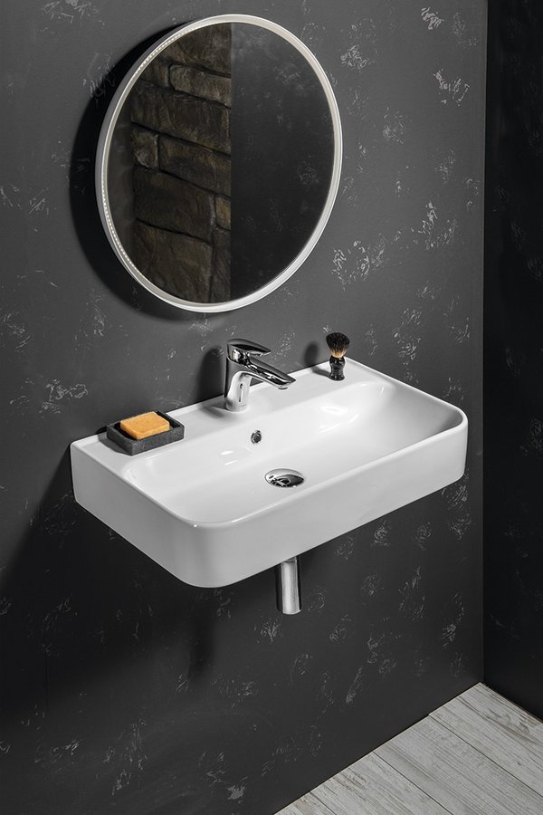 SISTEMA U keramické umyvadlo 70x38cm, bílá 10PL53070