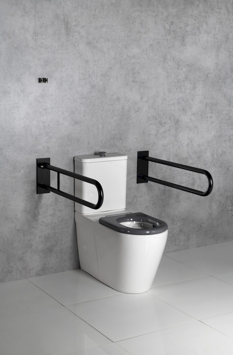 HANDICAP madlo sklopné 813mm, černá mat XH518B