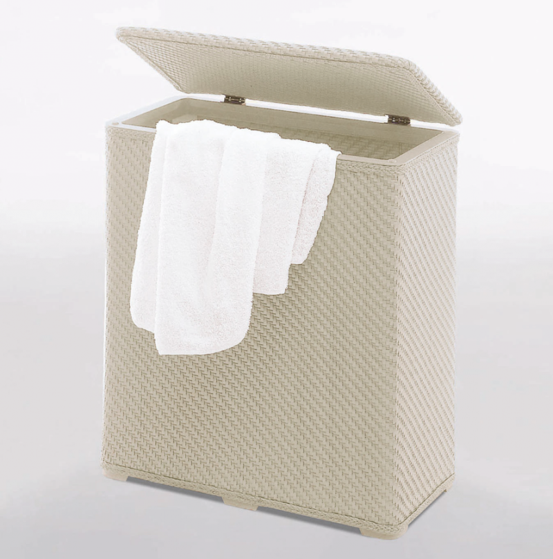 AMBROGIO koš na prádlo 50x55x28 cm, béžová 203803