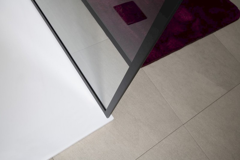 CURE BLACK sprchová zástěna 1400mm, čiré sklo CB140