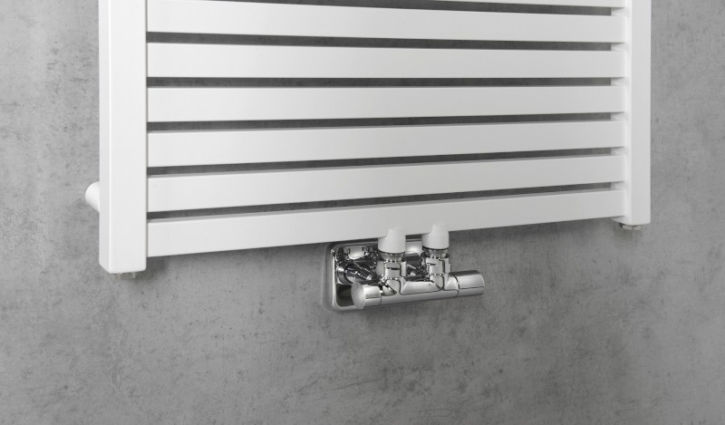 TONDI otopné těleso rovné 600x1330 mm, středové připojení, bílá DT480T