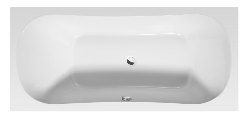 JIZERA vana 180x80x39cm, bílá G1880