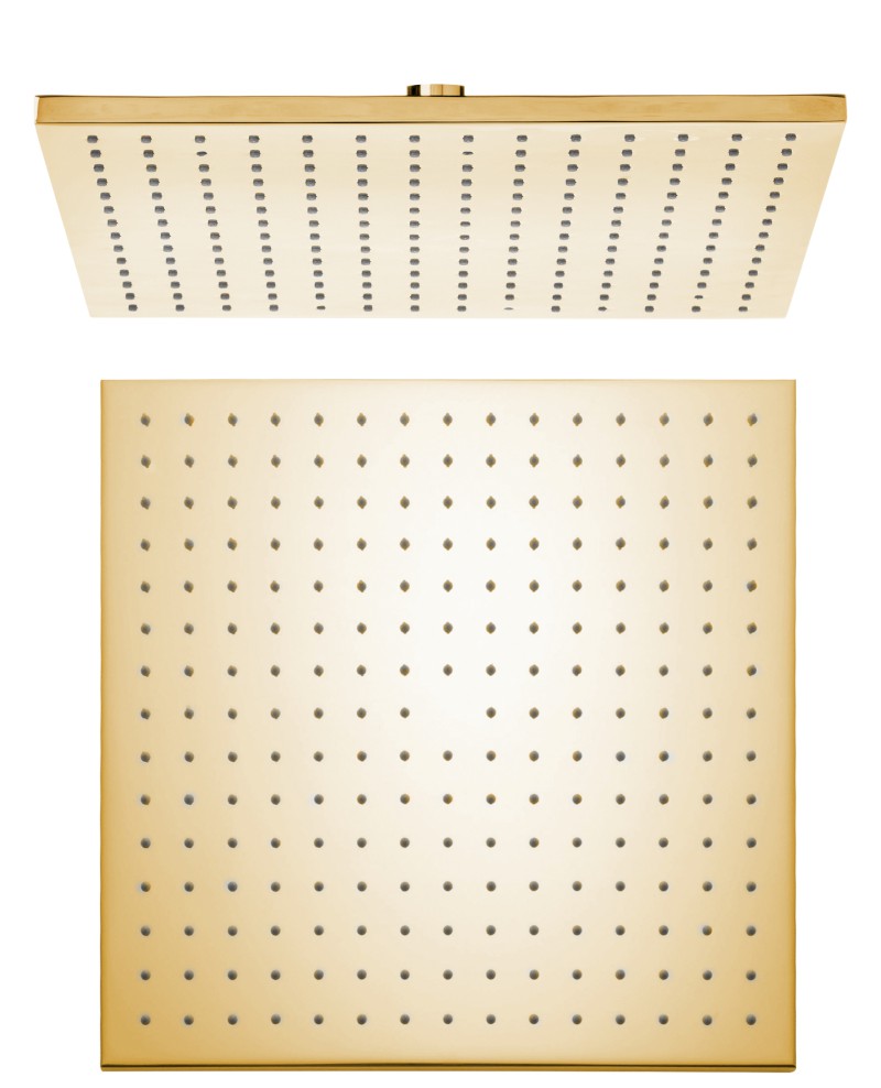 Hlavová sprcha, 300x300mm, zlato SF317