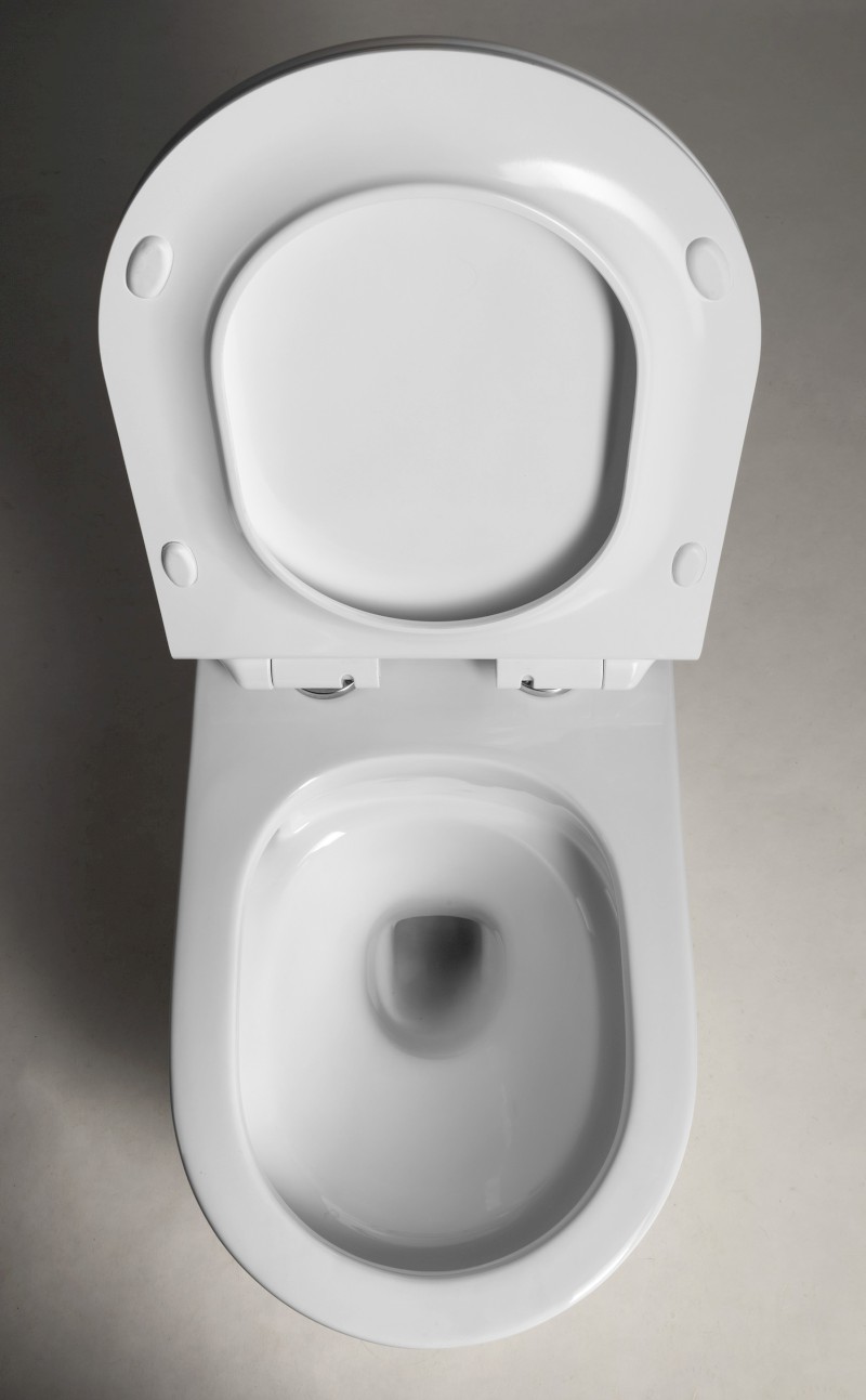 CARLO závěsná WC mísa, Vortex Rimless, 36x53cm, bílá PRX.101.851