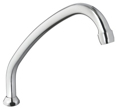 Universální výtokové ramínko k baterii, 195mm, typ-J, chrom 15J150