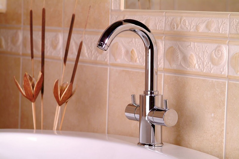 AIRTECH stojánková umyvadlová baterie, chrom 417/S