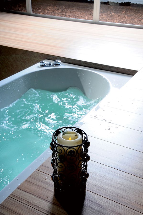 TIGRA R asymetrická vana 170x80x46cm, bílá 90611